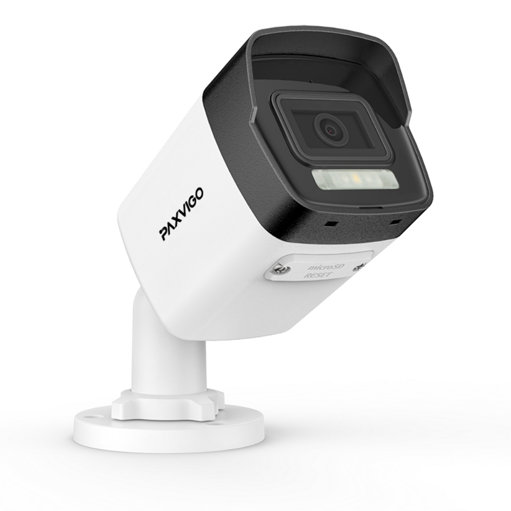 ES510 | 3K Outdoor PoE Bullet Security Camera, Color & Infrared Night Vision, 3072x1728@20 fps, ONVIF Supported, AI Person & Vehicle Detection, Up to 256 microSD, Microphone, IP67, H.265+